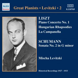 Great Pianists Levitzki 2