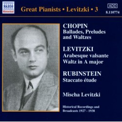 Great Pianists Levitzki 3