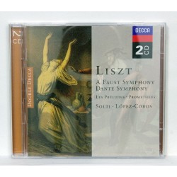 Liszt a Faust Symphony Dante Symphony