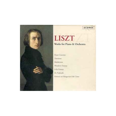 Liszt Works for Piano & Orchestra