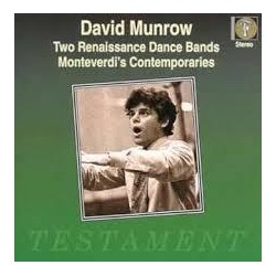 David Munrow Two Renaissance Dance Bands
