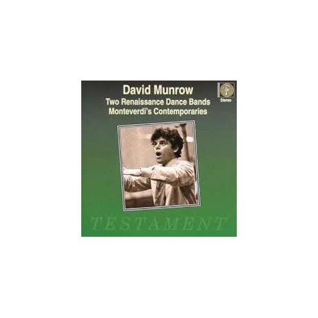 David Munrow Two Renaissance Dance Bands