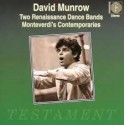 David Munrow Two Renaissance Dance Bands
