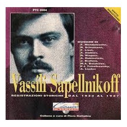 Vassili Sapellnikoff registrazioni storiche dal 1923 al 1927